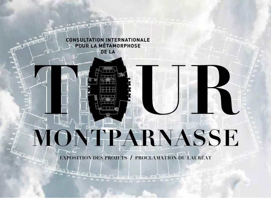 Affiche de l'exposition Metamorphose de la Tour Montparnasse - Pavillon de l'Arsenal