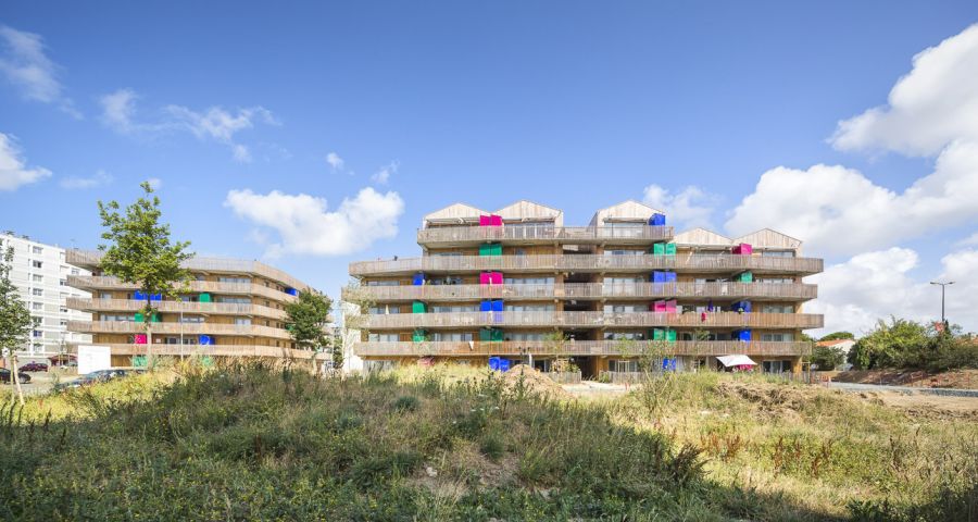 64 logements à Aytré - Arch. Guinée et Potin Architectes + Alterlab Architectes - Photo : Sergio Grazia