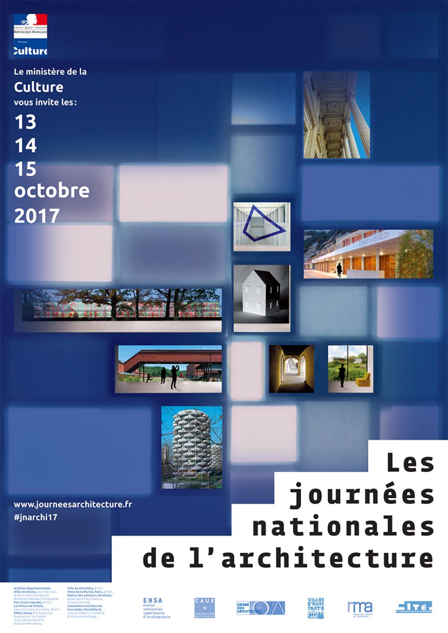 Journées Nationales de l'Architecture - Les 13, 14 et 15 octobre 2017