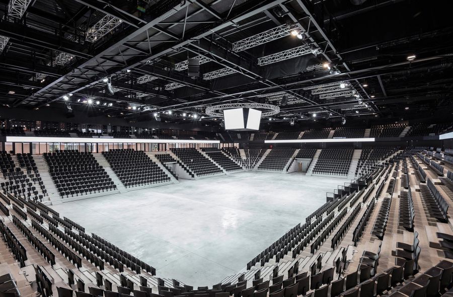 Arena - Palais des sports du Pays d'Aix - Arch. Christophe Gulizzi Architecte - Photo : Lisa Ricciotti