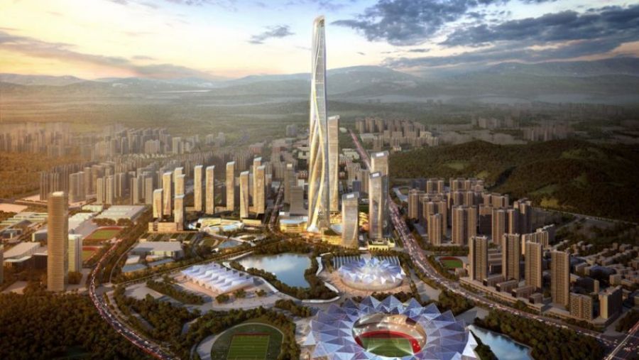 Projet du Centre International Shimao Shenzhen-Hong Kong - via Dezeen