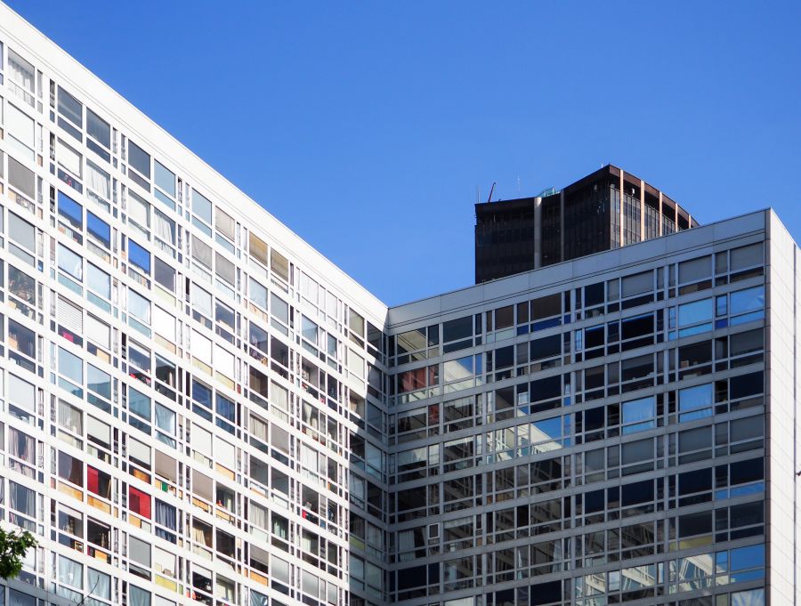 Immeuble d’habitation Maine-Montparnasse II de Jean DUBUISSON, Paris, 15ème arrondissment © Yasmine TANDJAOUI
