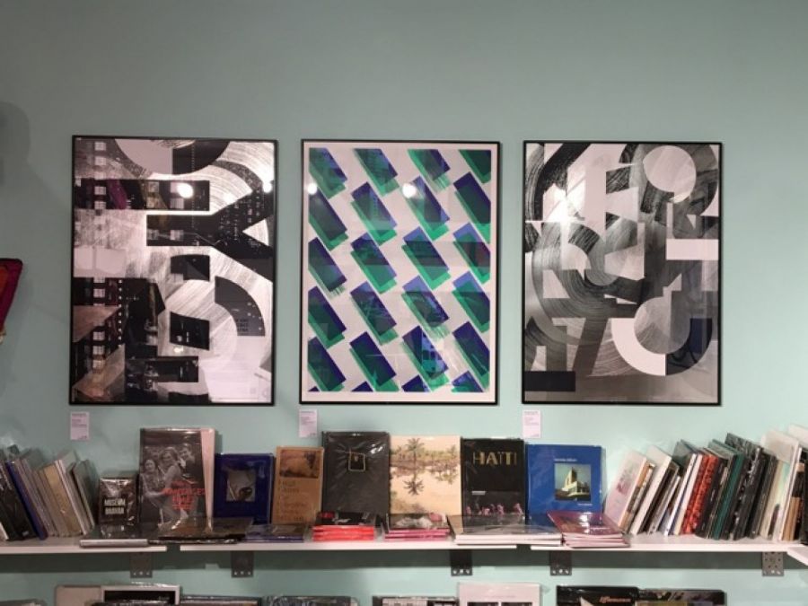 Exposition Des Signes à la librairie Artzart, en avril 2018 - Photo : Franklin Desclouds
