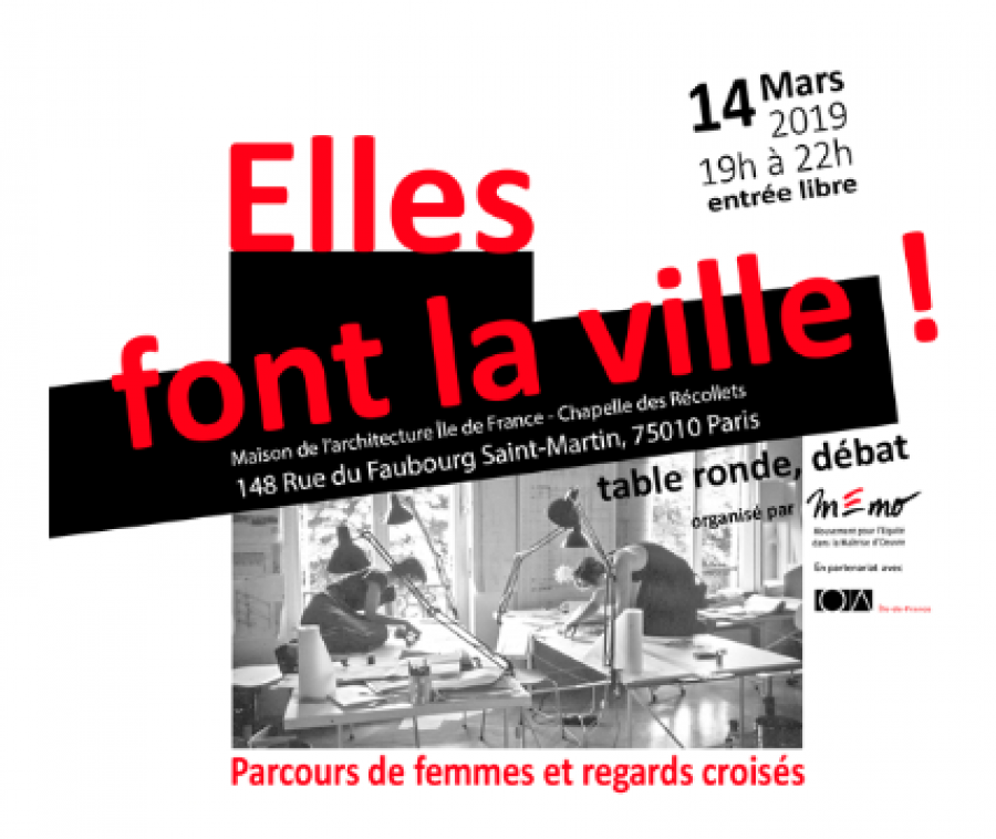 " Elles font la ville ", une soirée débat organisée le 19 mars - Image : DR