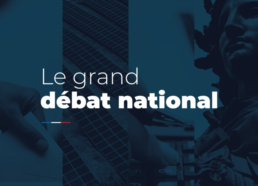 Les architectes prennent part au grand débat - Image : granddebat.fr