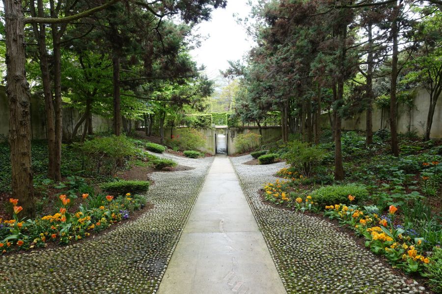 Parc André Citroën à Paris par Allain Provost Gilles Clément Patrick