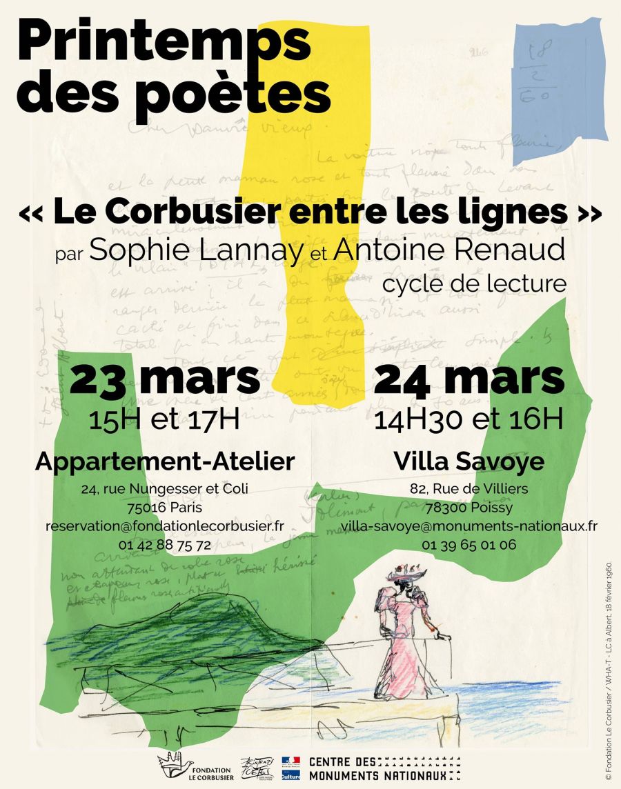 Le Printemps des Poètes invite à redécouvrir Le Corbusier - Image : Fondation Le Corbusier