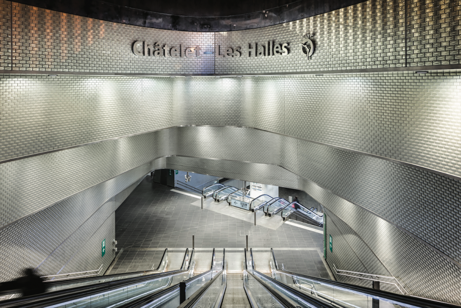 Carreau en verre - Châtelet les Halles - Arch. Patrick Berger & Jacques Anziutti, lauréats de la 5ème édition - Photo : Sergio Grazia