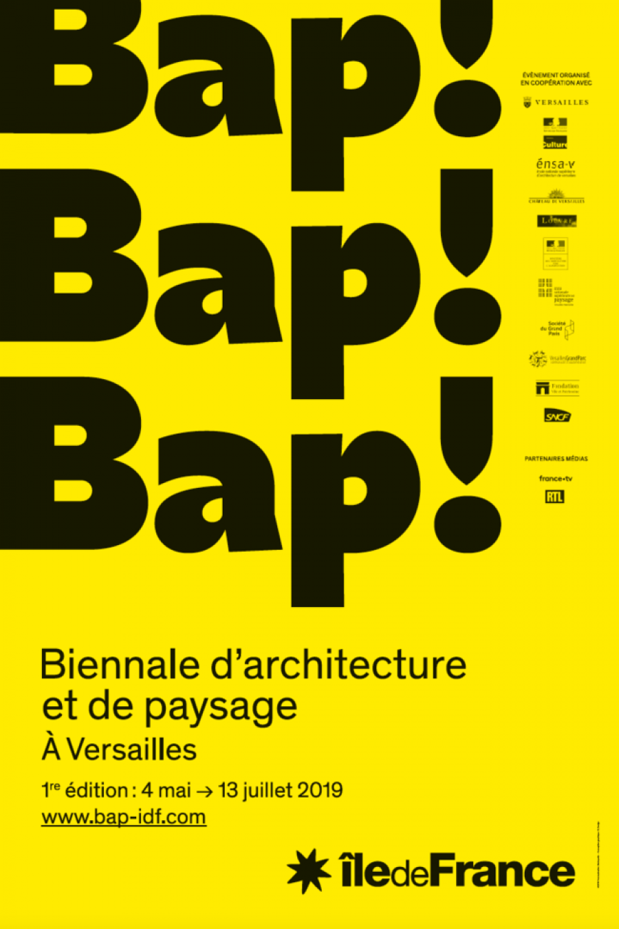 Biennale d'Architecture et de Paysage d'Île-de-France, du 4 mai à 13 juillet 2019