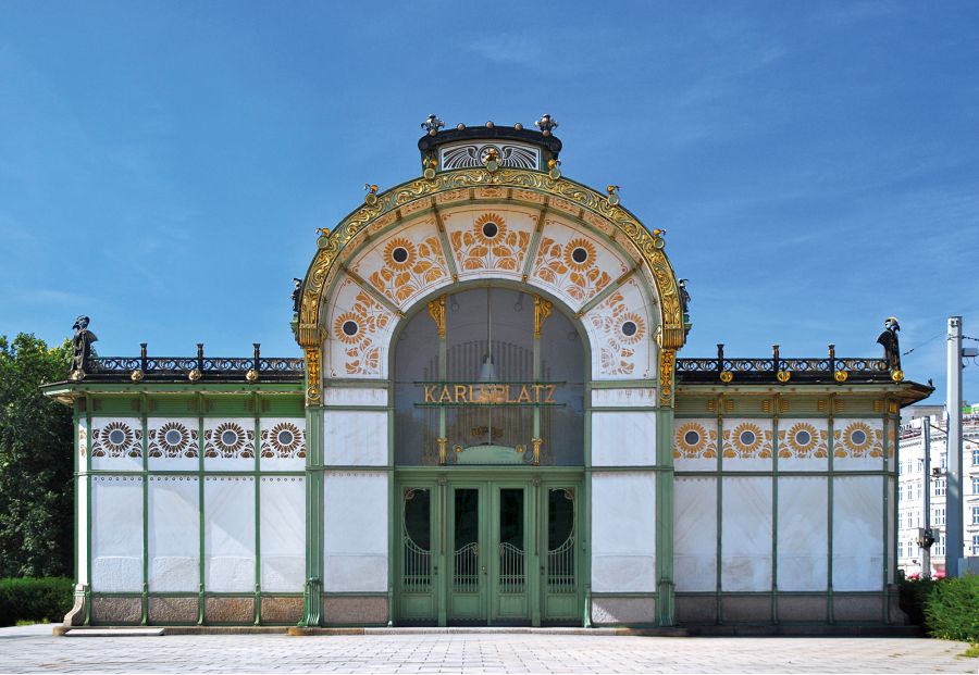 Exposition Otto Wagner, Maître de l'art nouveau viennois à la Cité de l'architecture et du patrimoine © AC Manley/Photo12/Alamy