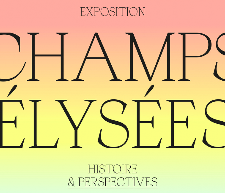 Exposition « Champs-Élysées : histoire et perspectives » © Pavillon de l'Arsenal