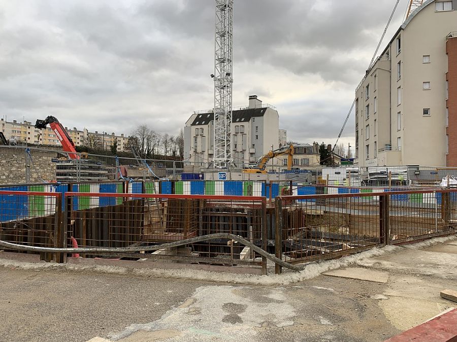 Construction métro Champigny-sur-Marne © CNOA