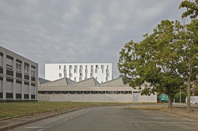 Résidence Universitaire Olyme de Gouges - Arch. PPA Architectures - Photo : Antoine Séguin, Philippe Ruault