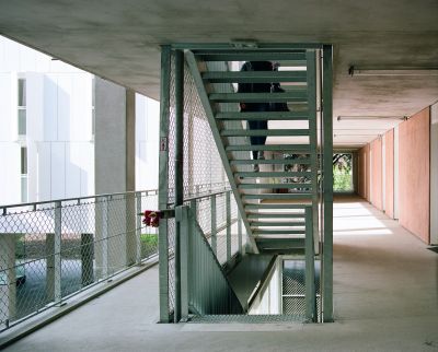 Résidence Universitaire Olyme de Gouges - Arch. PPA Architectures - Photo : Antoine Séguin, Philippe Ruault