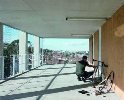 Résidence Universitaire Olyme de Gouges - Arch. PPA Architectures - Photo : Antoine Séguin, Philippe Ruault