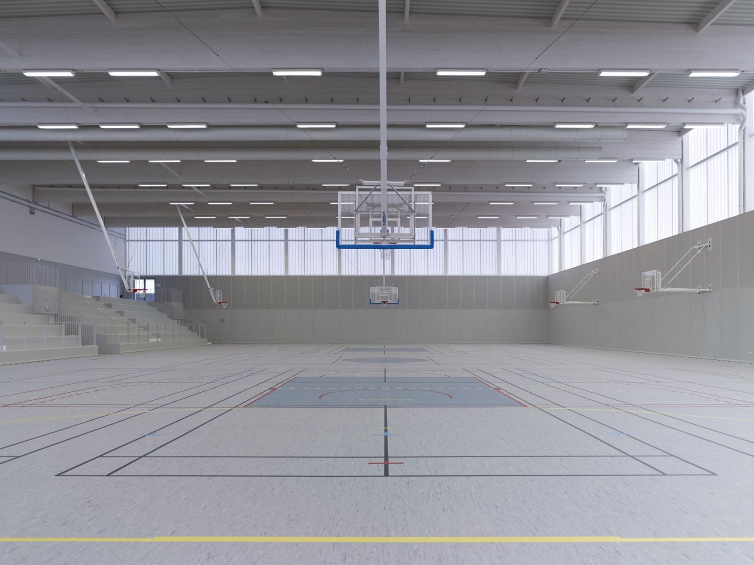 Complexe sportif à Bussy-Saint-Georges par Martin Duplantier ...