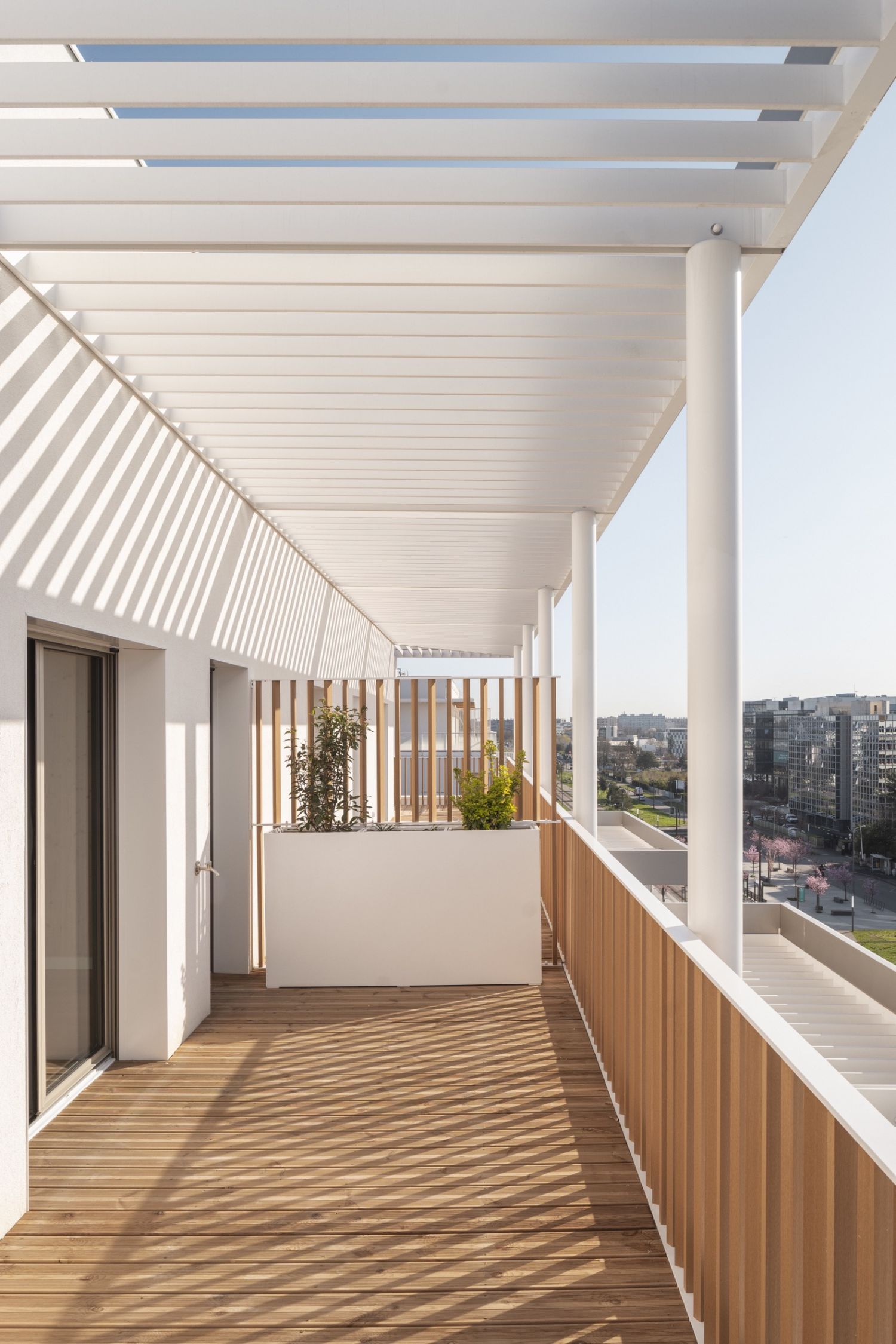 Résidence de 92 logements collectifs en bois à Vélizy - Arch : DREAM et Nicolas Laisné © Cyrille Weiner
