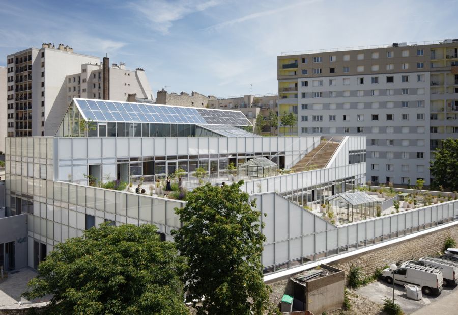 Bienvenüe, Siège RATP Habitat - Arch. Atelier du Pont © Takuji Shimmura