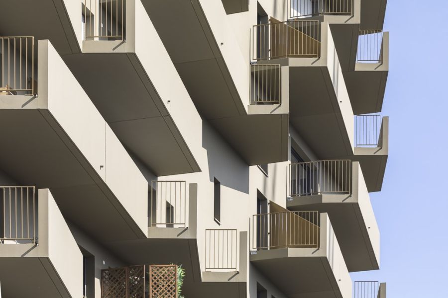 48 logements collectifs à Rennes - Arch. Guinée*Potin Architectes © Sergio Grazia