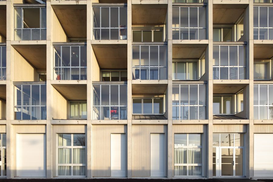 120 logements sociaux et 3 locaux d’activités à Nantes - Arch.YTAA et THE architectes © Juan Cardona