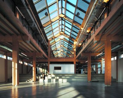 L’Industreet, Campus d’enseignement et d’apprentissage aux métiers de l’industrie à Stains - Arch. Atelier WOA © Camille Gharbi