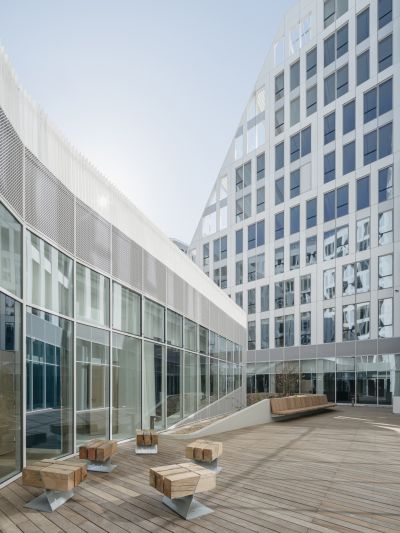 Origine, projet de bureaux à Nanterre - Arch. Maud Caubet architects © Nicolas Trouillard