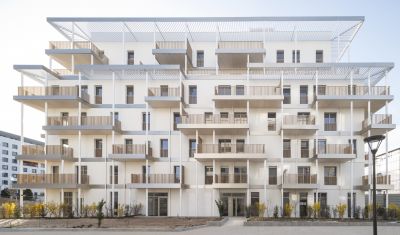 Résidence de 92 logements collectifs en bois à Vélizy - Arch : DREAM et Nicolas Laisné © Cyrille Weiner