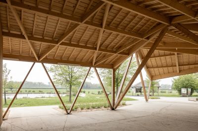 Halle Forestière - Arch. Atelier MA © Nicolas Da Silva Lucas, Estelle Carlier
