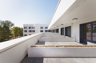 Extension de l'hôpital Nord-Ouest - arch. A+ Architecture © Camille Gharbi