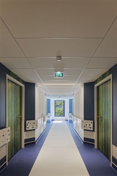 Extension de l'hôpital Nord-Ouest - arch. A+ Architecture © Camille Gharbi