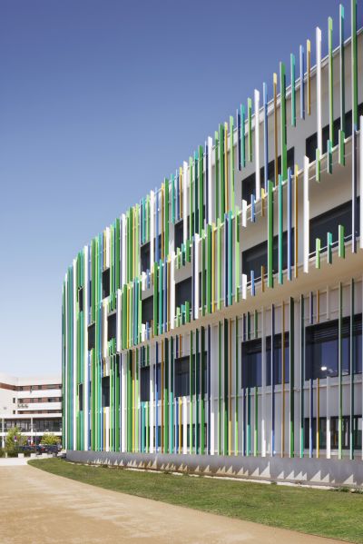 Extension de l'hôpital Nord-Ouest - arch. A+ Architecture © Camille Gharbi