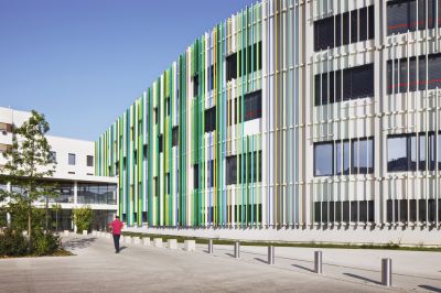 Extension de l'hôpital Nord-Ouest - arch. A+ Architecture © Camille Gharbi