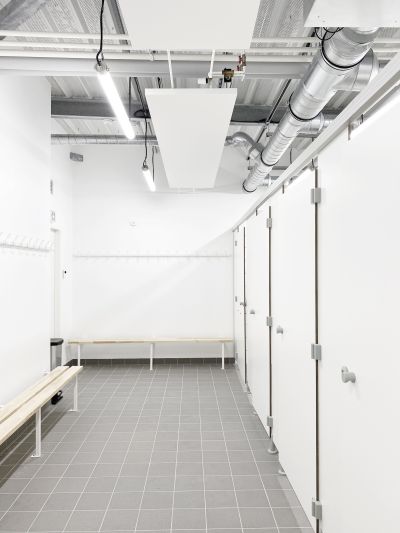 Complexe Tennistique de Rochefort - arch. Pierre-Arthur Thibaudeau Architecture © Pierre-Arthur Thibaudeau Architecture