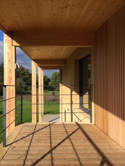 Maisons neuves à Puyricard - arch. PAN Architecture © Sebastien Normand, Pan Architecture