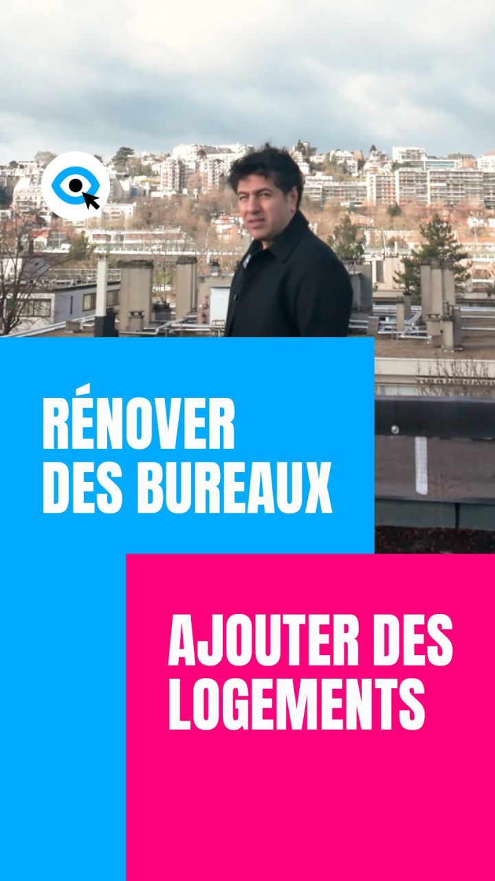 👀 Pour avoir une telle vue, ça vous dirait d’habiter au-dessus d’un immeuble de bureaux ?