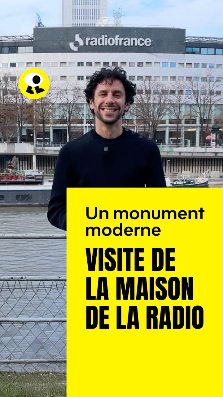 🚶‍♀️ Dans notre rubrique Viens voir cette semaine, @david.abittan vous propose une visite au cœur de la Maison de la Radio...