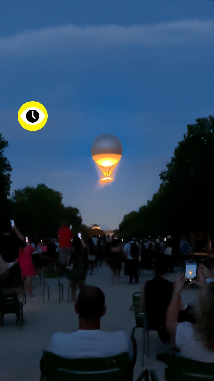 ⏯️ 20 secondes d’instantané depuis la Vasque des Jeux olympiques et paralympiques Paris 2024 qui rouvre à la visite !