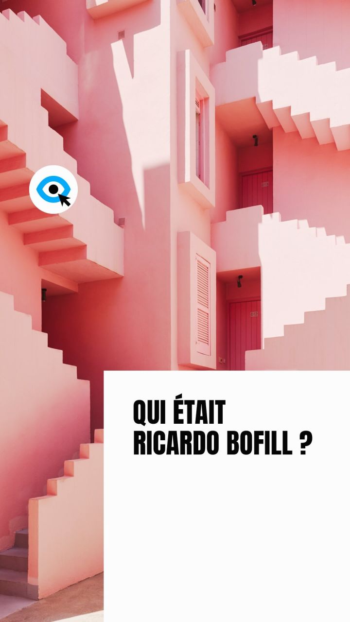 🕊️ Hommage — Le 14 janvier 2022, le célèbre architecte catalan Ricardo Bofill décédait à l’âge de 83 ans.