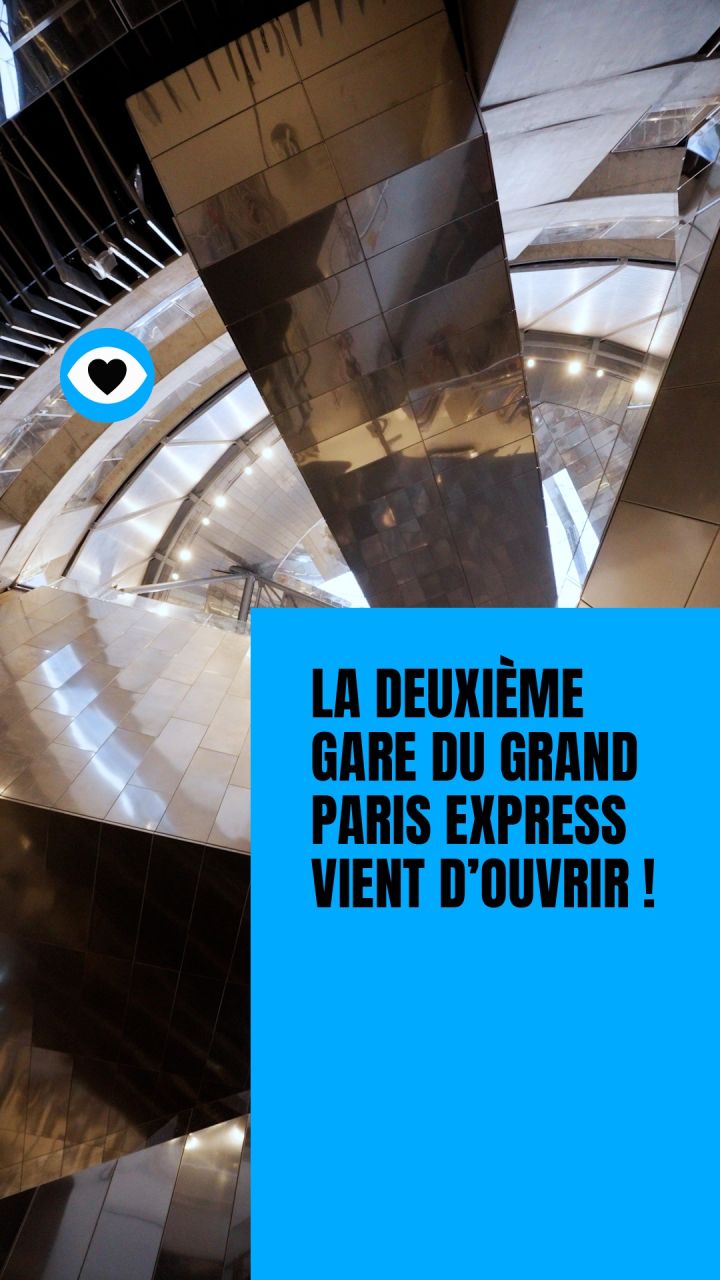 Ⓜ️ GRAND PARIS EXPRESS — La deuxième gare vient d’ouvrir !