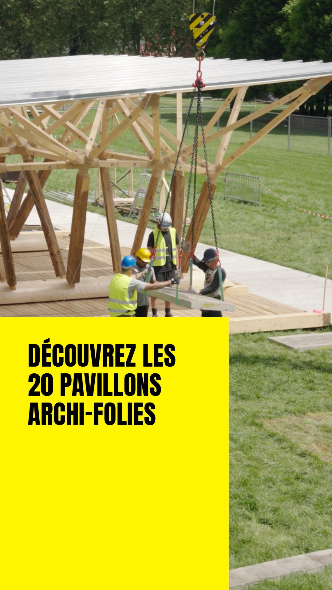 🏗️ ARCHI-FOLIES 2024 — Nous vous présentons plus en détails les 20 pavillons créés par les écoles d’architecture françaises...
